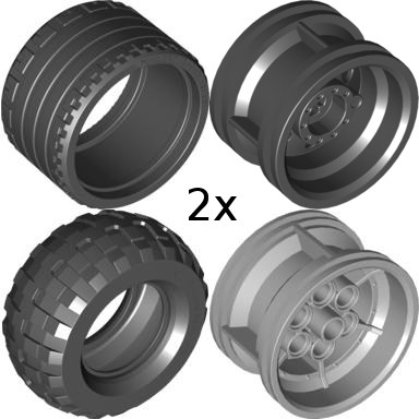 LEGO 5003153 Assorted Tire Pack