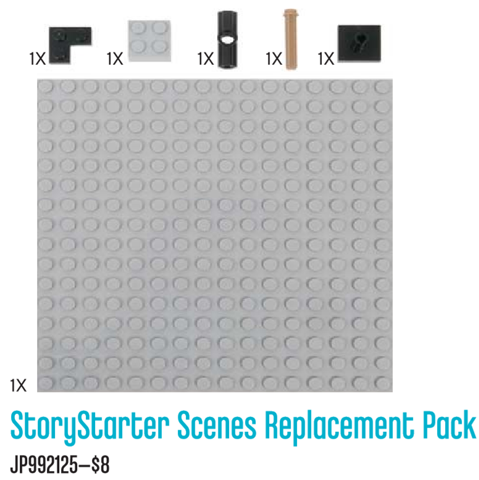 LEGO 5003225-2 StoryStarter Scenes Replacement Pack (6 element version)