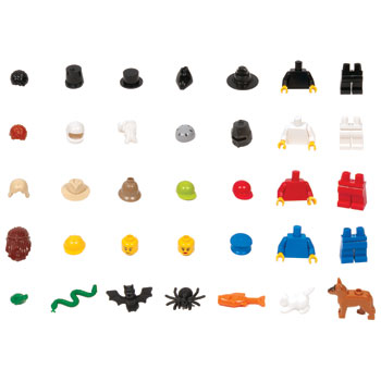LEGO 5003226 StoryStarter Character Replacement Pack (185 element version)