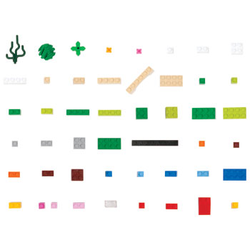 LEGO 5003229 StoryStarter Settings Replacement Pack (515 element version)