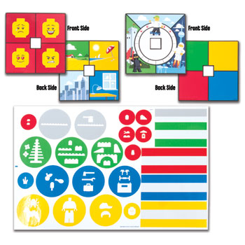 LEGO 5003230 StoryStarter Spinner Cards and Stickers Replacement Pack
