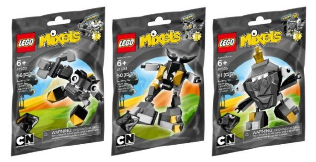 LEGO 5003802 MIXELS Gray Collection