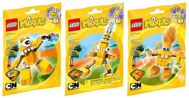 LEGO 5003803 MIXELS Yellow Collection