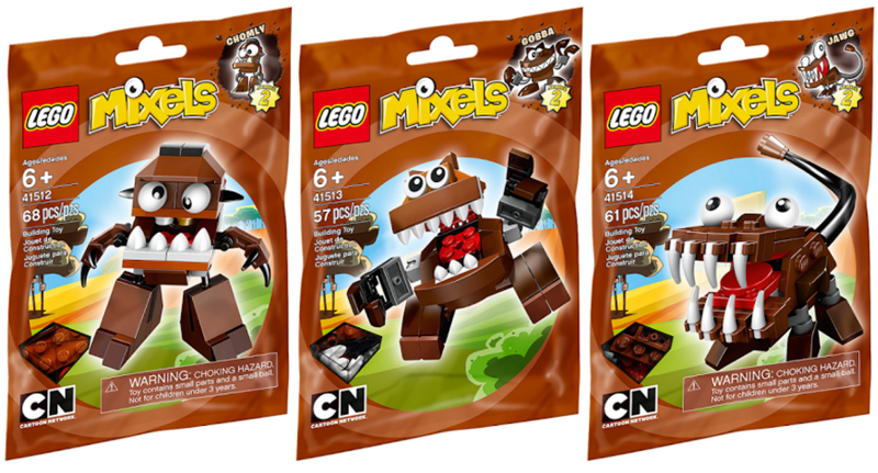 LEGO 5003810 MIXELS Brown Collection