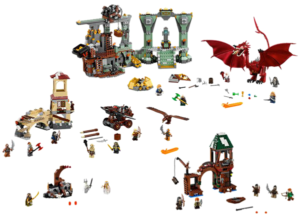 LEGO 5004261 The Hobbit Ultimate Kit (79015, 79016, 79017, 79018)