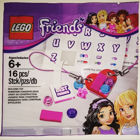 LEGO 5004395 (Jewelry and Sticker Pack) polybag