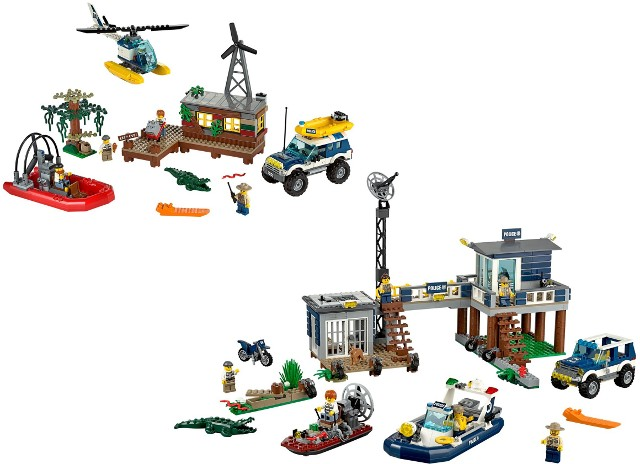LEGO 5004461 City Swamp Police and Crooks