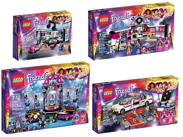 LEGO 5004809 Friends Pop Star Collection