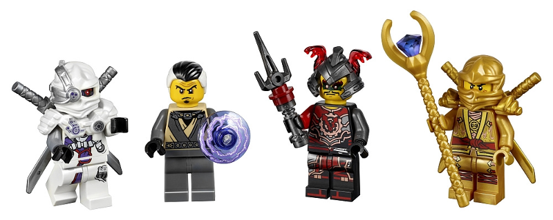 LEGO 5004938 Bricktober Minifigure Collection 1/4 - Ninjago (2017 Toys "R" Us Exclusive)