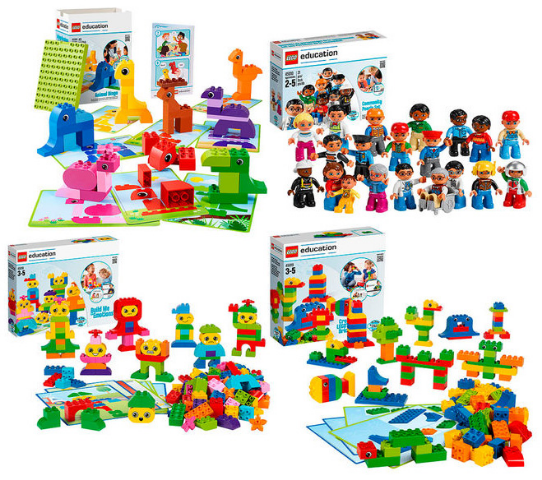 LEGO 5005054 Let's Build Social Skills Together Pack (45009, 45010, 45018, 45019)