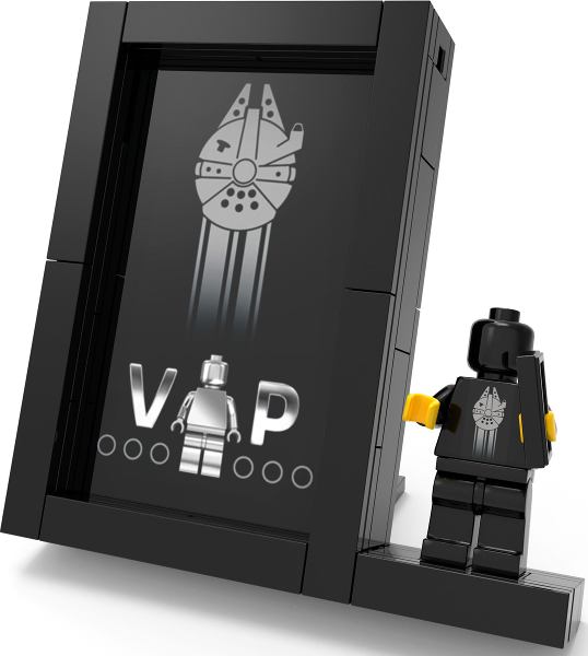 LEGO 5005747 Black VIP Frame (Card Display) polybag