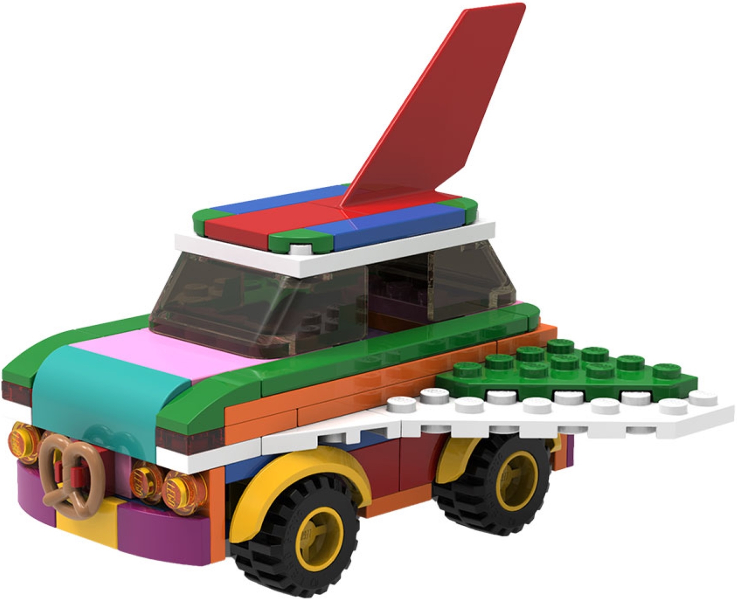 LEGO 5006890 Rebuildable Flying Car