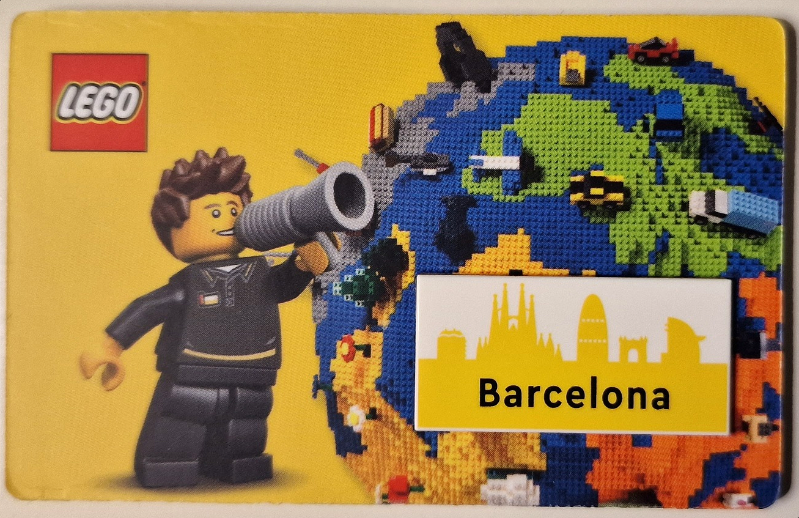 LEGO 5007378 LEGO Barcelona Tile