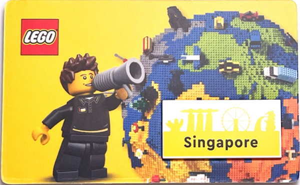 LEGO 5007378-12 LEGO Singapore Tile
