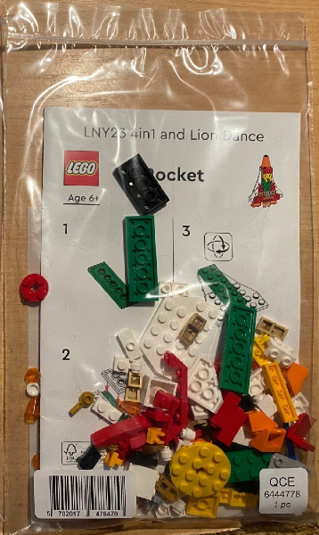 LEGO 5007587 LEGO Brand Store Exclusive Build - LNY23 4in1 and Lion Dance