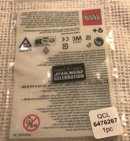 LEGO 5007957 Star Wars Celebration Europe 2023 Promotional Tile