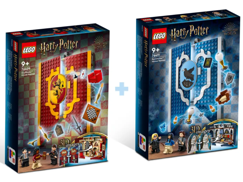 LEGO 5008136 Harry Potter Collection - House Banners Bravery and Wisdom