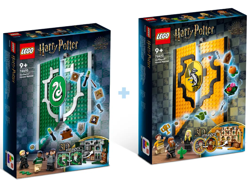 LEGO 5008138 Harry Potter Collection - House Banners Loyalty & Determination