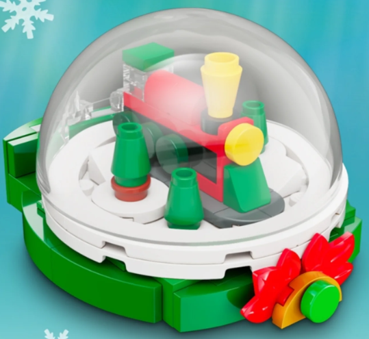 LEGO 5009027 Barnes & Noble Exclusive Build - Holiday Snow Globe