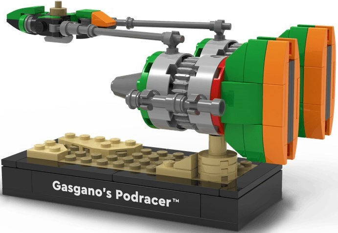 LEGO 5009086 Gasgano's Podracer