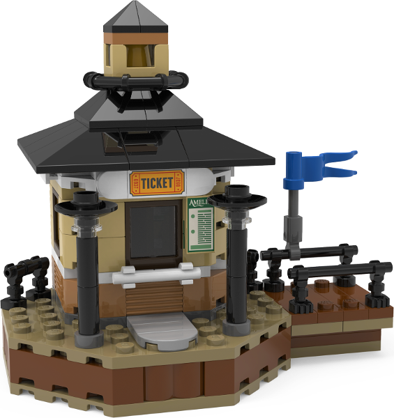 LEGO 5009157 Amelia Ticket Booth