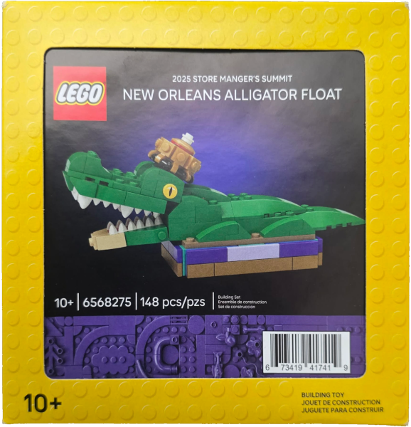 LEGO 5009189 2025 Store Manager's Summit - New Orleans Alligator Float