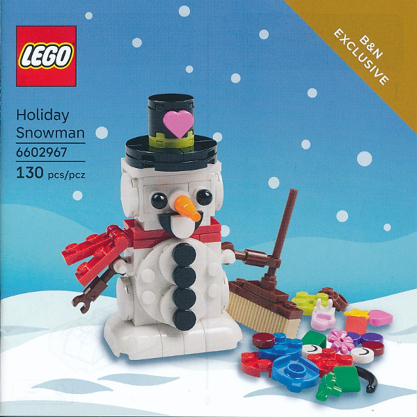 LEGO 5009615 Holiday Snowman (Barnes & Noble Promotional)