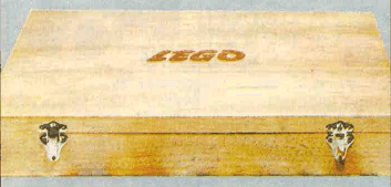 LEGO 501 Wooden Storage Box Large, Empty