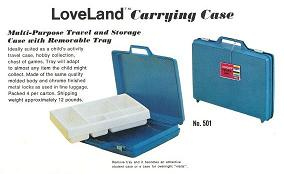LEGO 501-2 LoveLand Carrying Case (empty)