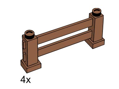 LEGO 5023 Fence