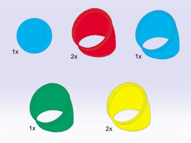 LEGO 5025 Tubes with Balls