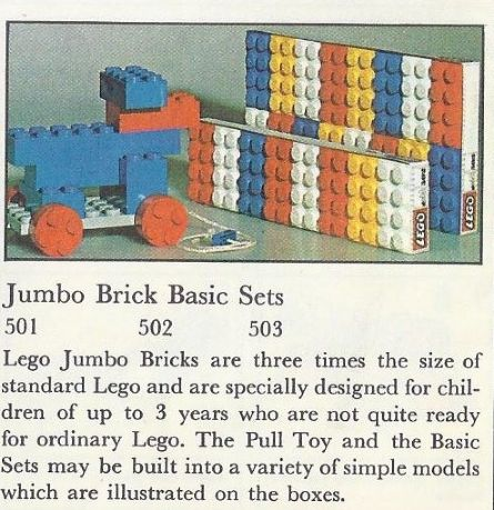 LEGO 503-2 Pre-School Large Set