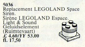 LEGO 5036 Space Siren, 2 x 2