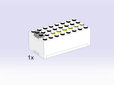 LEGO 5038 9V Battery Box