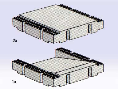 LEGO 5044 Plateau, Approach for Harbour