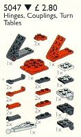 LEGO 5047 Hinges, Couplings, Turntables