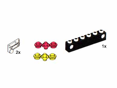 LEGO 5073 Light Transmitting Elements for Train Sets