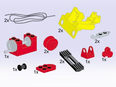 LEGO 5078 Crane Accessories