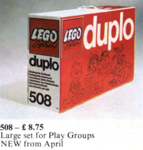 LEGO 508-2 Duplo Kindergarten Set
