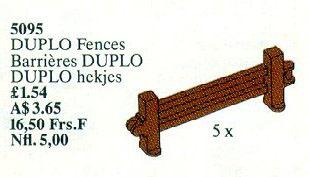 LEGO 5095 Fence