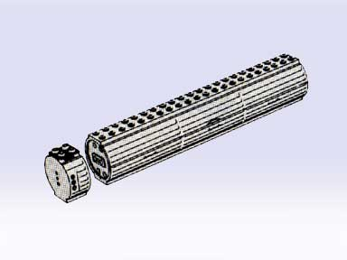 LEGO 5100 Battery Rod 4.5V