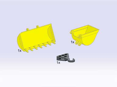 LEGO 5112 Lifting Grabs and Crane Hook