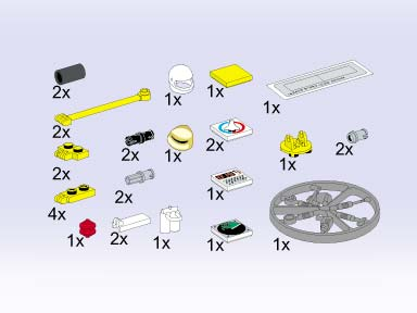 LEGO 5125 Spaceport Accessories