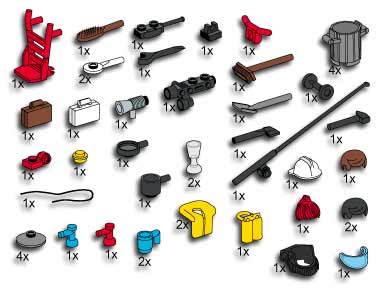LEGO 5133 Town Accessories