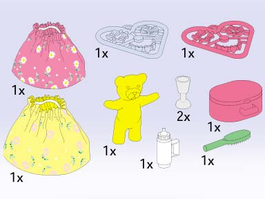 LEGO 5136 Belville Accessories