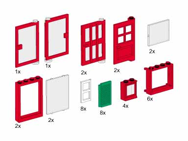 LEGO 5149 Doors and Windows