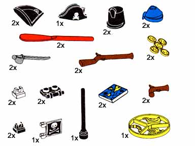 LEGO 5150 Pirate Elements
