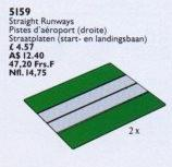 LEGO 5159 Straight Runways