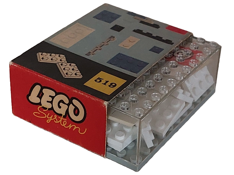 LEGO 519-9 2 x 3 Plates (Architectural Hobby and Model Building Supplemental Set)