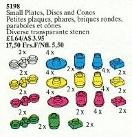 LEGO 5198 Small Plates, Disks and Cones